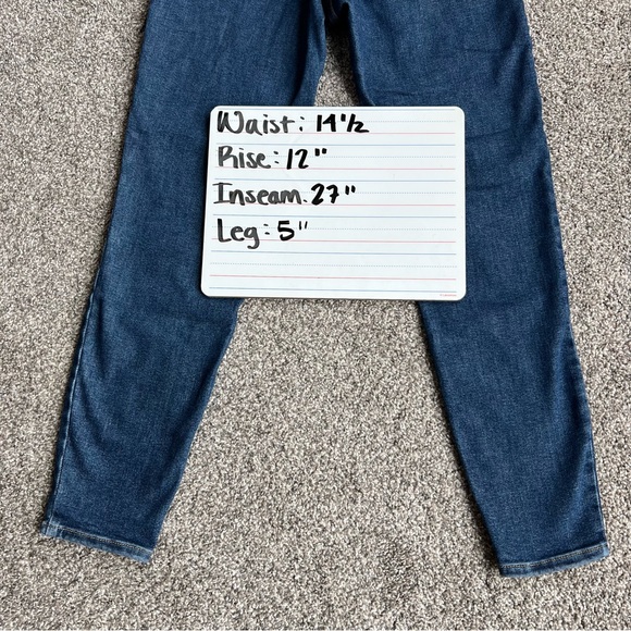 Everlane Dark Wash High Rise Skinny Jeans, Size 29 - Picture 11 of 11